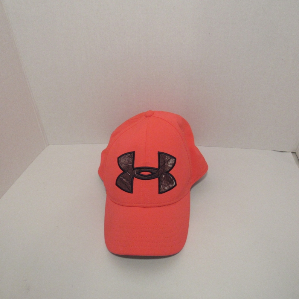 Under Armour Womens Hat, Camo Trim, Neon Pink, Sz:M/L, RN: 96510